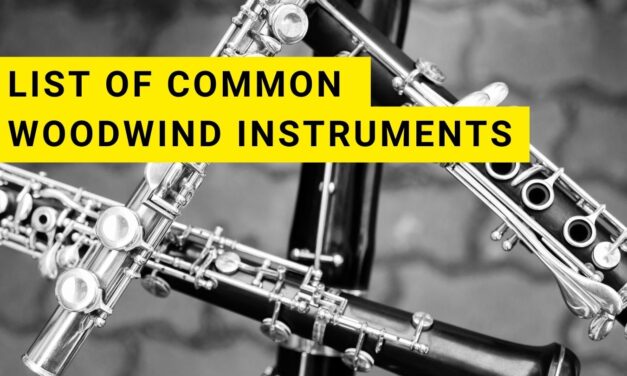 List of Common Woodwind Instruments